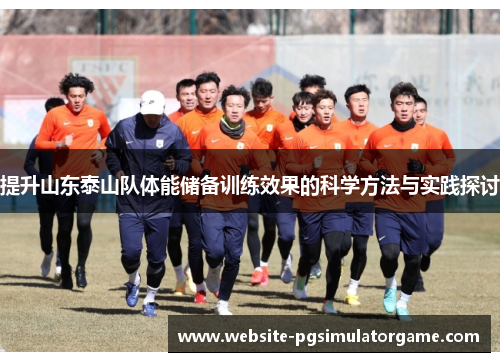 提升山东泰山队体能储备训练效果的科学方法与实践探讨